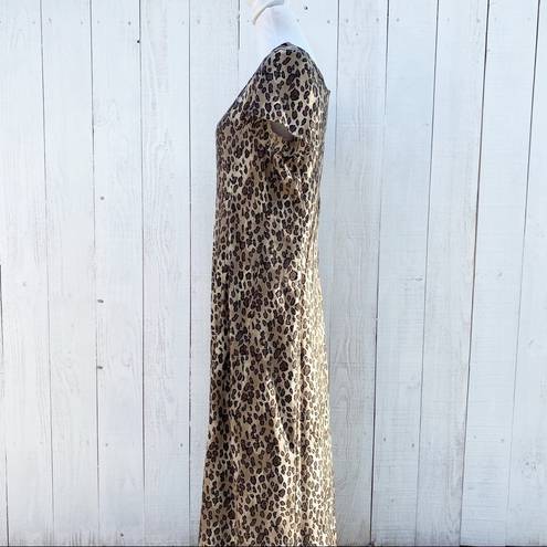 Emma James Long Maxi dress Leopard animal print by  Size 12