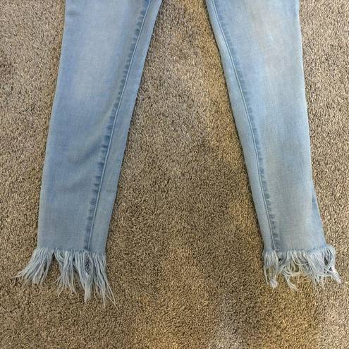 Joe’s Jeans JOE'S Collectors Edition Icon Skinny Crop Fringe Hem Jean in Marjorie W 25 / 0