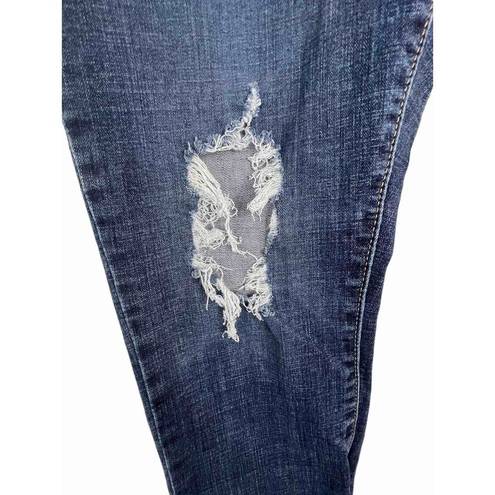 Levi Strauss & CO. Levi Skinny Destroyed Denim Jeans