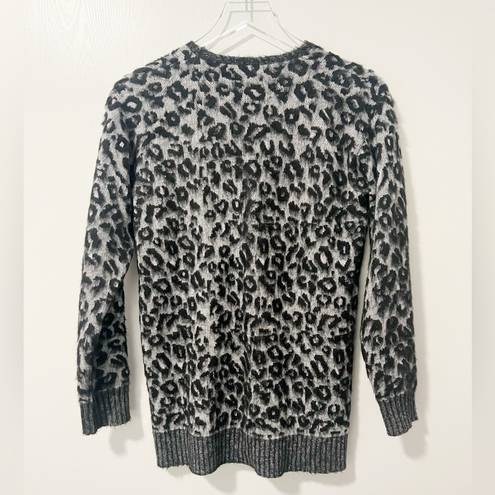 Rebecca Taylor LA VIE by  Leopard Cardigan Sweater