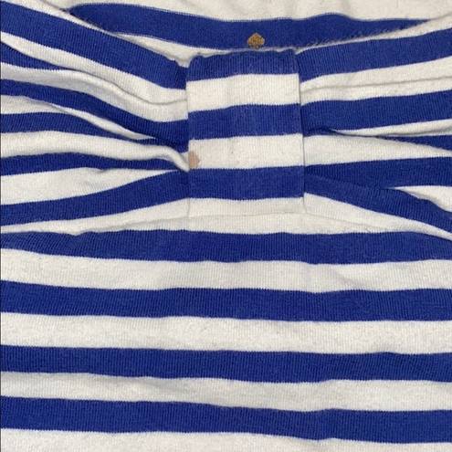 Kate Spade  New York Blue & White Striped Shirt