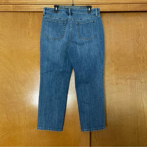 Talbots  Modern Ankle Button Fly Jeans Size 14