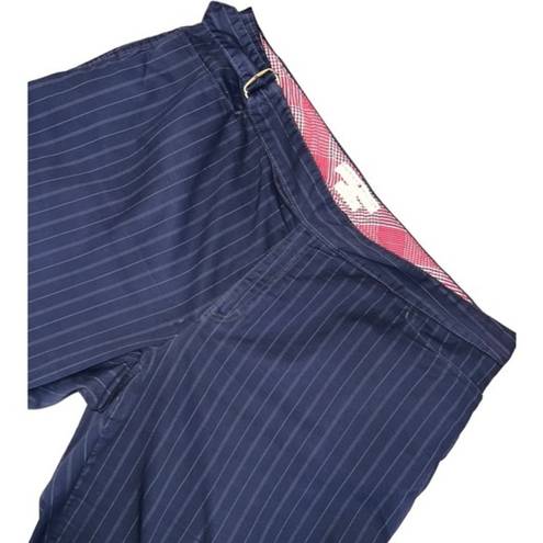 Tommy Hilfiger  Women’s Navy Pinstripe‎ Wide Leg Dress Pants Size 22