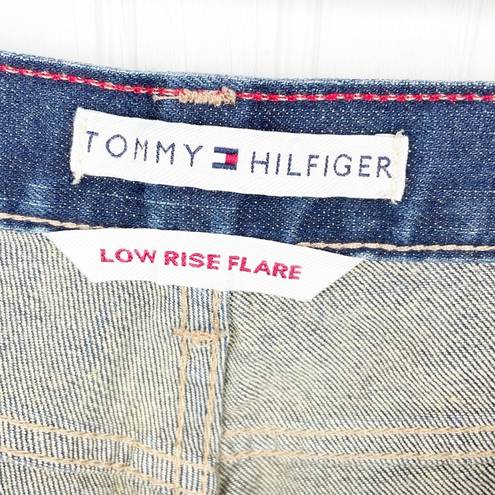 Tommy Hilfiger  Vintage Y2K Women's Low Rise Flare Jeans Size 8