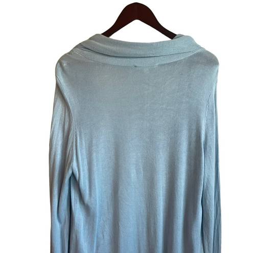Cyrus  Women Viscose Open Cardigan Sweater Long Line XL Bloe Practical Effortless