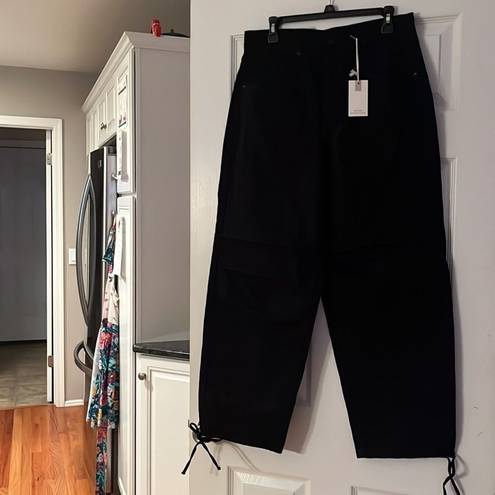 Good American New  Uniform Trousers In Black Size 2/26