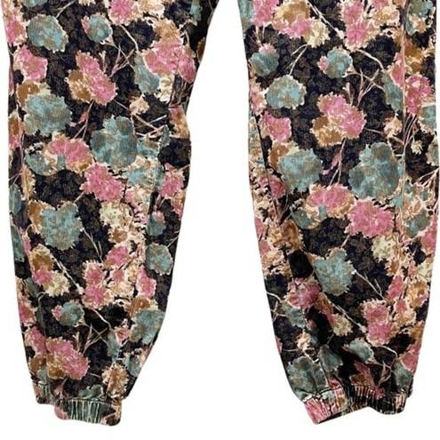 Anthropologie  Pants Anisa Floral Corduroy Relaxed Fit Joggers Women’s Size Large