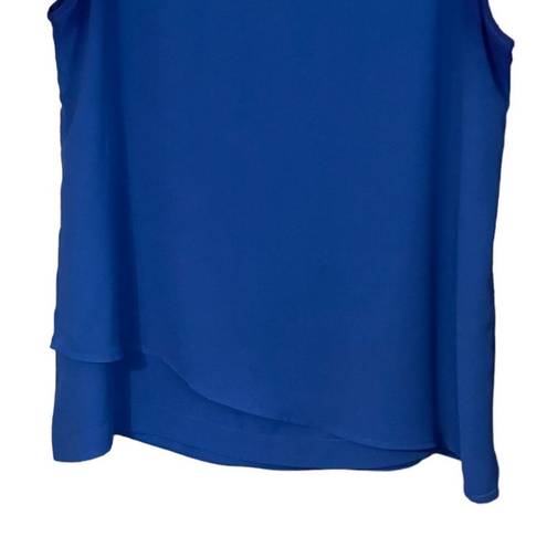 Chico's  Double-Layer Tank Cobalt Blue Size Small