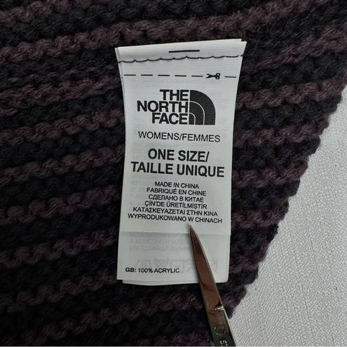 The North Face  Dark Plum Purple Reversible Infinity Scarf