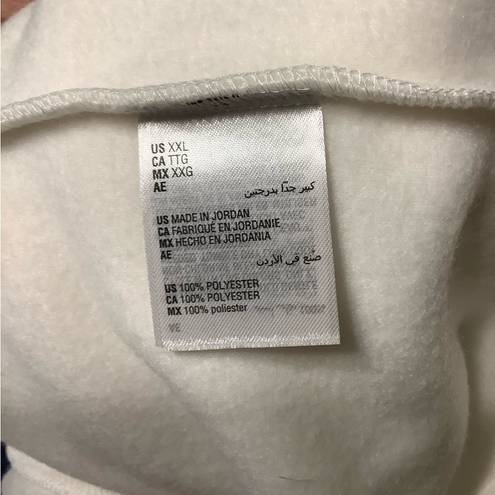 Karen Scott  white fleece vest‎ size XXL