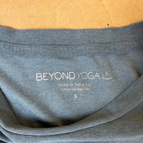 Beyond Yoga  Steel Blue Tee