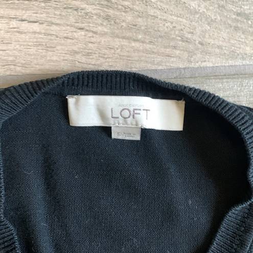 Loft  black cardigan