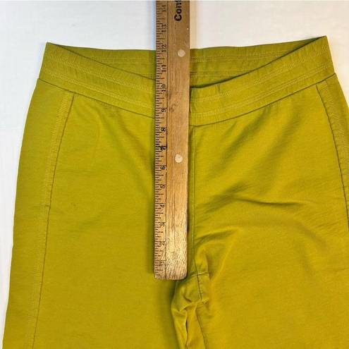 J.Jill  Love Linen Mustard Yellow 100% Linen Wide Leg Pants Women's Size Small