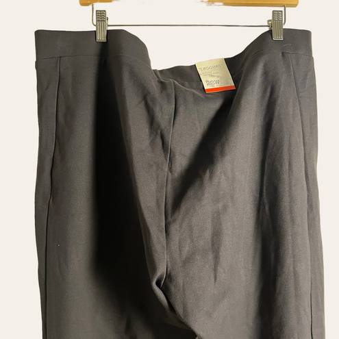 Style & Co  Carbon Grey Pull-On Snap Button Casual Legging Pants Size 22W