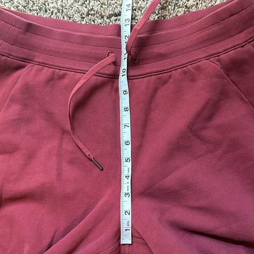 Lululemon  Scuba Joggers Fleece Size 10 Maroon