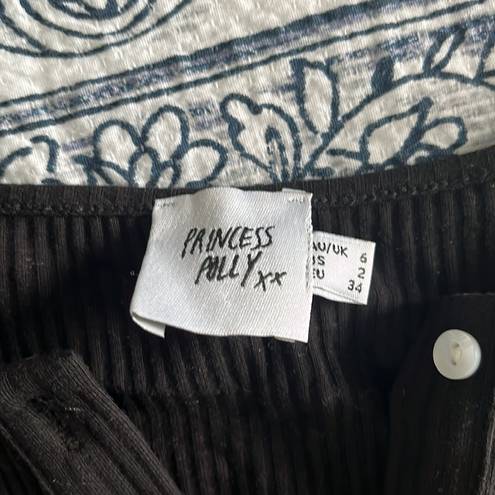 Princess Polly Black shirt size S