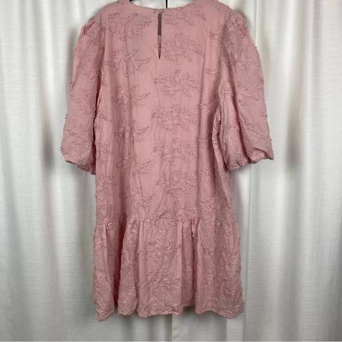 City Chic  Crystal Pink Layla Babydoll Dress Sz.M(18) NWT