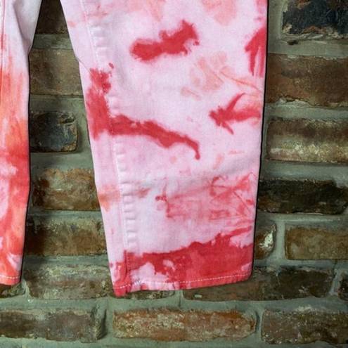 DKNY  Custom Tie Dye Capri Denim Jeans Women's Size 4