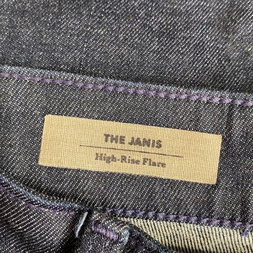 AG Adriano Goldschmied  Janis dark blue high rise flare jeans 25