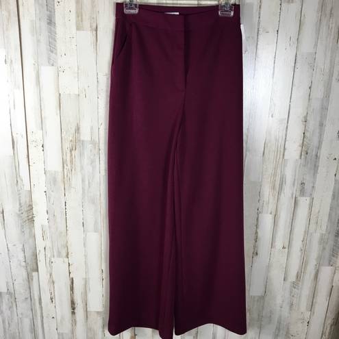 Nordstrom Chriselle Lim Wide Leg Dress Pants Slacks Trousers