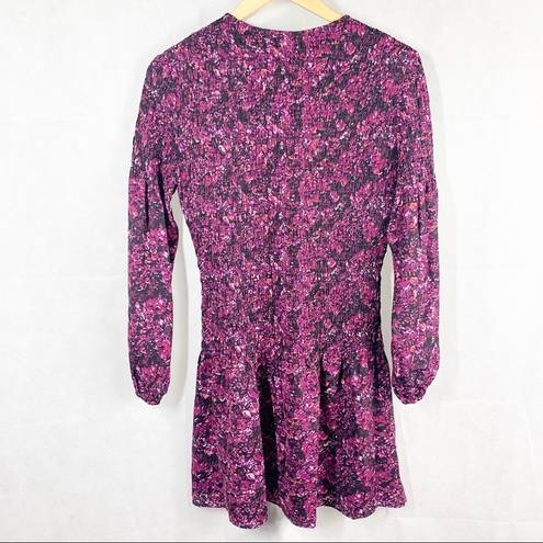 Parker  Tiara Floral Printed Smocked Casual dress