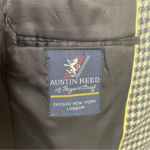 Houndstooth Austin Reed  Wool Blazer Size 8