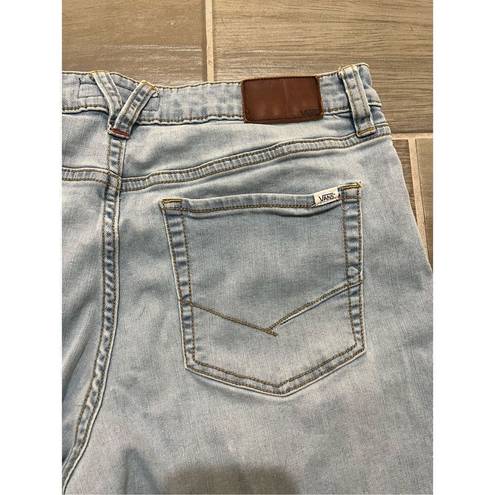 Vans  light wash cut off denim jeans shorts size 13/31