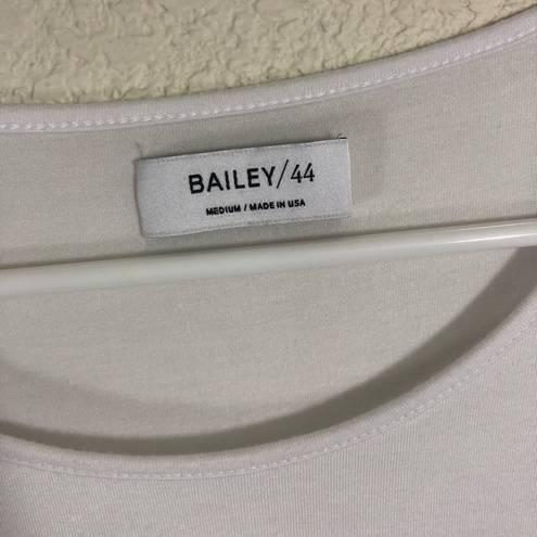 Bailey44  white cold shoulder long sleeve tee shirt