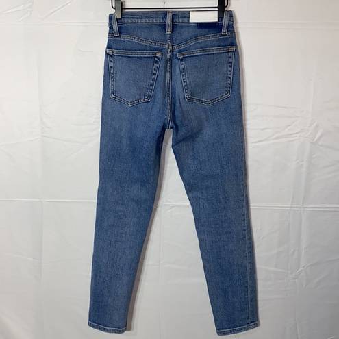 RE/DONE  90’s High Rise Ankle Crop Jeans Size 25