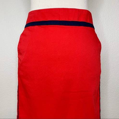 Tommy Hilfiger  Red Pencil Skirt