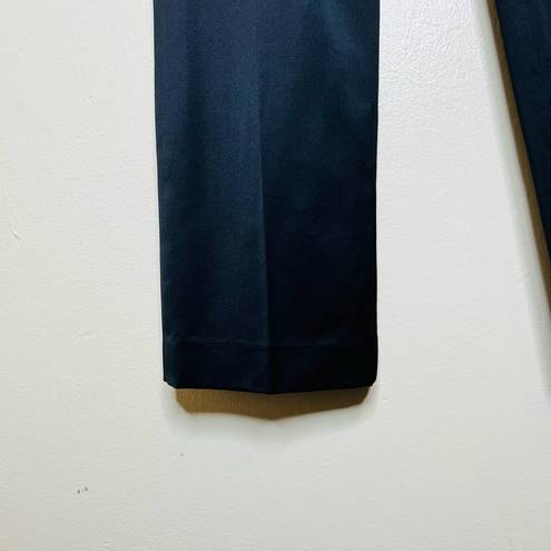 Etcetera  Dress Pants 6 Wool Blend High Waist Straight Leg Satin Office Business