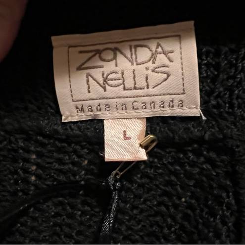 Onyx ZONDA Nellis  black knit sweater