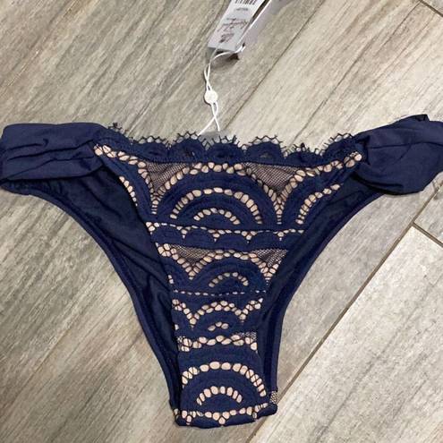 PilyQ New.  Nautica  lace fanned teeny bikini. Small. Retails $72