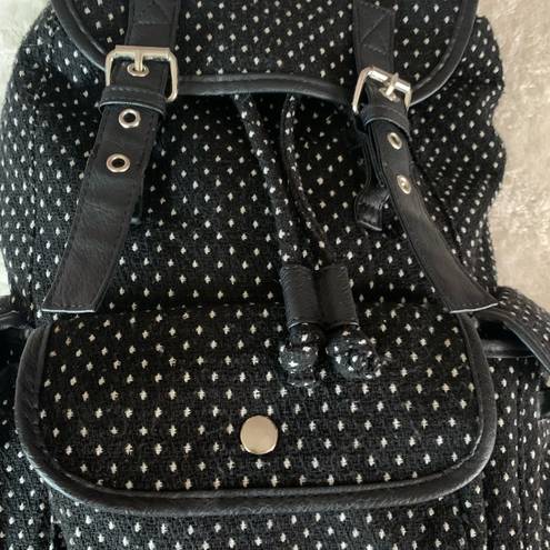 Candie's Candie’s polka dotted drawstring backpack