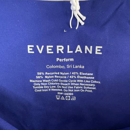 Everlane New  The Perform Pocket Leggings Cobalt Blue Size Large