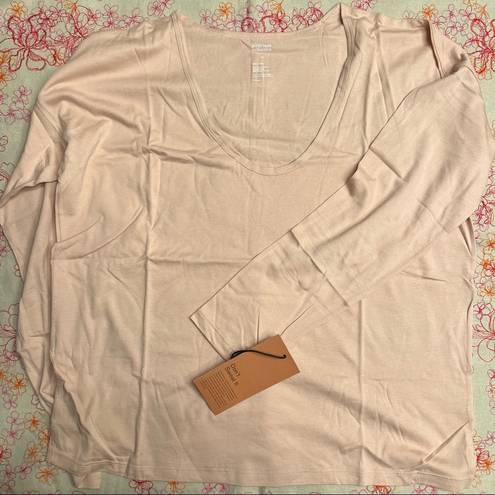 Girlfriend Collective NWT  Dawn Sleep Long Sleeve Tee medium