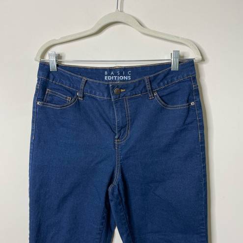 Basic Editions  Blue Skinny Jeans Size 4