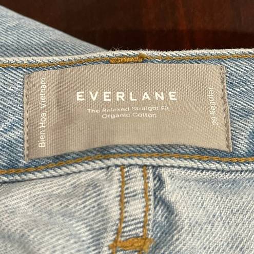 Everlane NEW  The Relaxed Straight Fit Jeans in Vintage Sky Blue Size 29