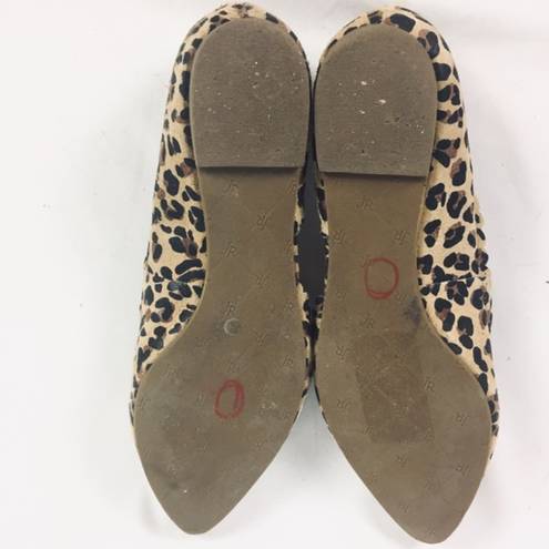 Jack Rogers  | flats cheetah print pointy toe 7.5