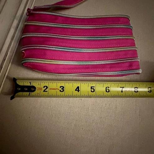 ZIP IT bright pink case pouch NWOT