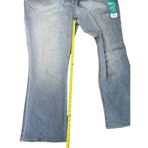 Lee Riders By  Flexible Waistband Mid rise Bootcut Jeans Womens Size26w