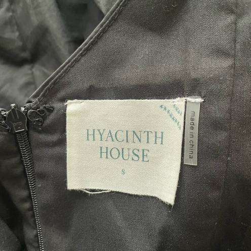 Tuckernuck  Hyacinth House by Margaux Blouse Flutter Sleeve Black Size Small