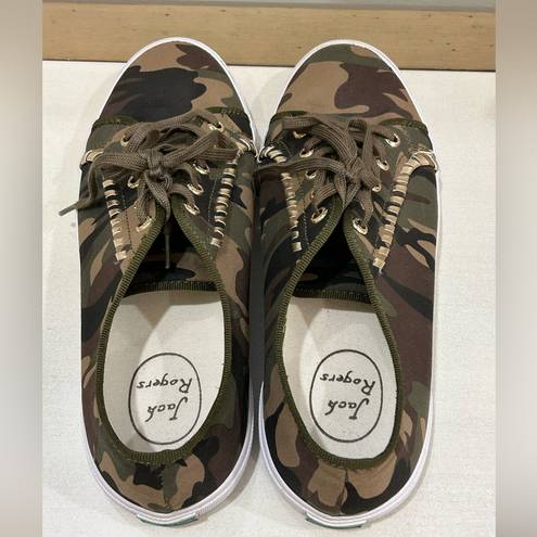 Jack Rogers  CAMOUFLAGE LOW-TOP SKATE SHOES