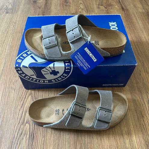 Birkenstock Arizona Gray Sandals Shoes New