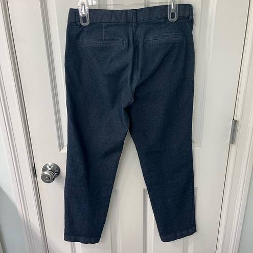 Gap Slim City Crop size 4 jeans navy blue