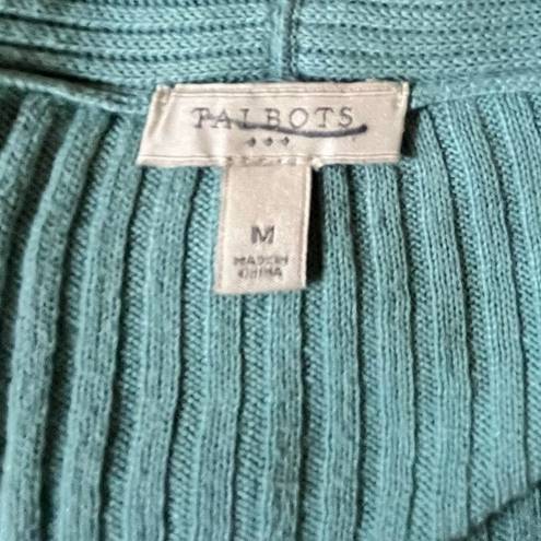 Talbots , Lightweight Teal Colored Cardigan, Medium