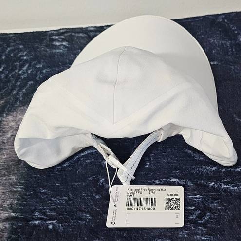 Lululemon Fast and Free Running Hat White Unisex Size S/M LU9BFFS