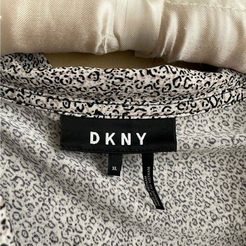 DKNY DNKY Cross Front Blouse - XL