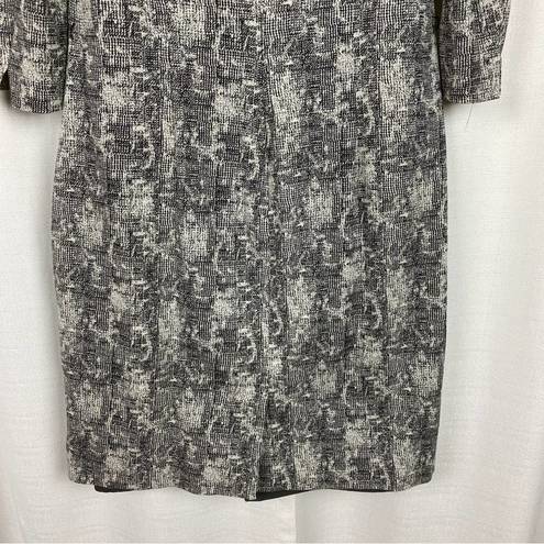 MM.LaFleur  Crackle Print Etsuko Sheath Dress Sz.12