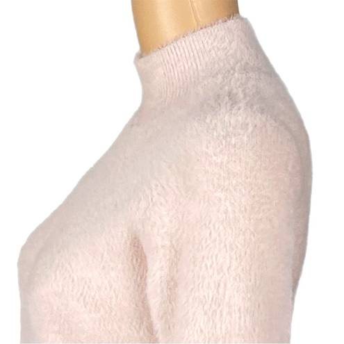 BAILEY 44 blush pink, ultra soft, stretchy mock-neck sweater. Small. NWT